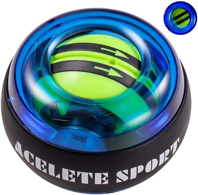 Gyro Ball Wrist Exerciser Gyroscope Ball Forearm Strengthener for Stronger Wrist Bones and Muscle