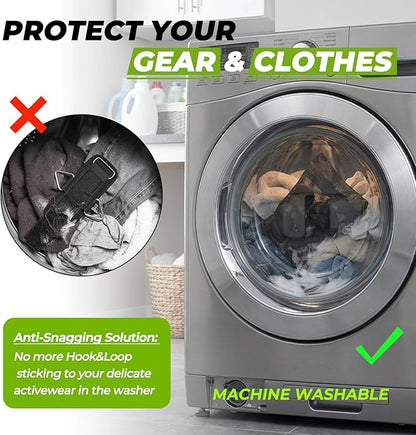 Wrist Cuffs for Cable Machines – Padded & Adjustable Straps for Lateral Raises, Tricep Pushdowns & Strength Training