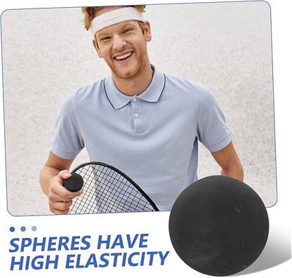 KICHOUSE 4pcs High Elastic Rubber Training Balls for Outdoor Practice Versatile Mini Balls for Reaction Skills Coordination and Agility Training for All Fitness Levels