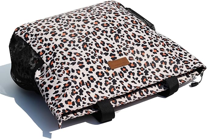 Original Floral Water Resistant Large Tote Bag Shoulder Bag for Gym Beach Travel Daily Bags Upgraded