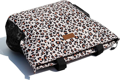 Original Floral Water Resistant Large Tote Bag Shoulder Bag for Gym Beach Travel Daily Bags Upgraded
