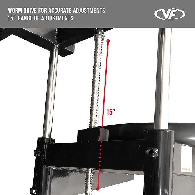 Valor Fitness Boxing Speed Bag Platform with Wheel Crank for Easy Adjustment, Speed Bag Included
