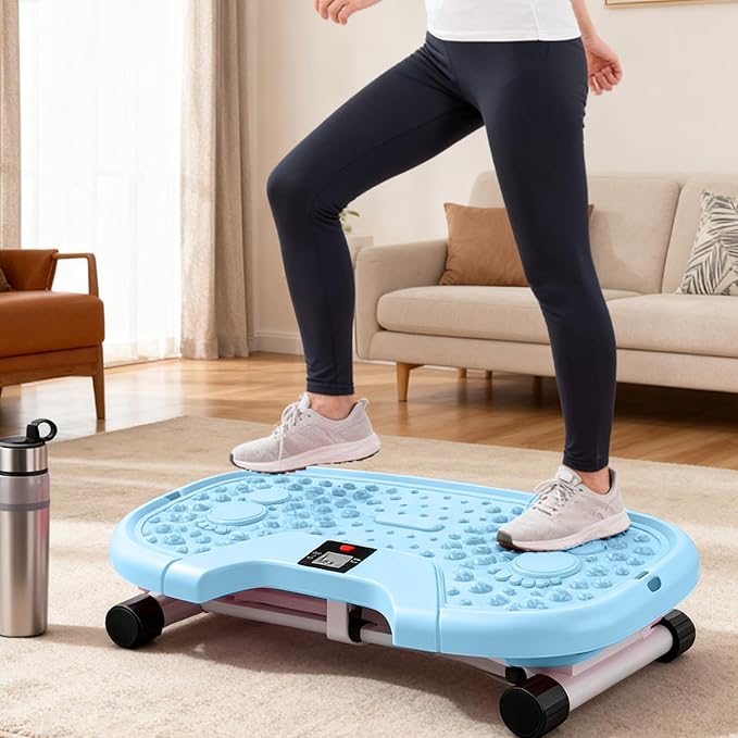 Genérico Stepper Exercise, Small Gym Accessories for Home, Fitness Stepper with LCD Display – for Buttocks Abdomen Body Use in Outdoor Living Room Bedroom Balcony