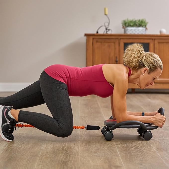 Plus Core Abdominal Training System, Portable Home Gym Ab Exercise Machine Workout Equipment for All Fitness Levels