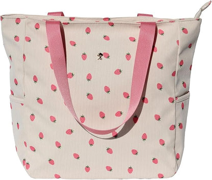 Original Floral Water Resistant Large Tote Bag Shoulder Bag for Gym Beach Travel Daily Bags Upgraded