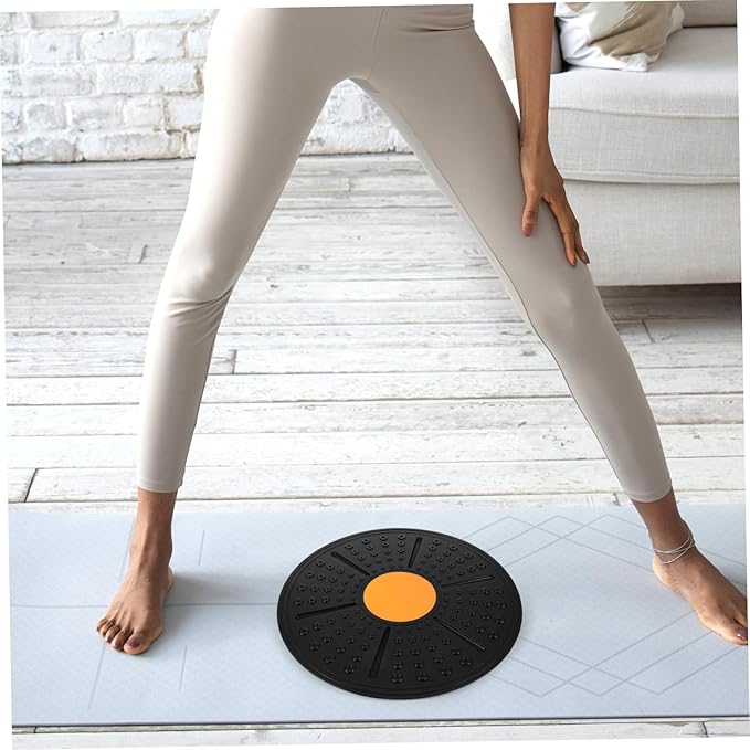Half Ball Balance Trainer Wobble Board for Fitness Balance Exercises Non-slip Surface for Adults