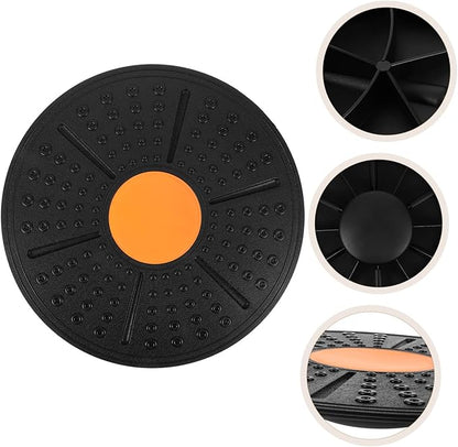 BESTonZON Balance Half Ball Board Wobble Exercise Board for Fitness Rehabilitation and Non Slip Design with Durable Material for Home and Office