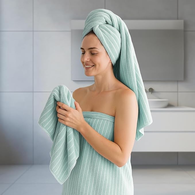 Microfiber Bath Towel 35x70 Inches - Ultra Soft Quick Dry, Lightweight for Gym, Spa, Travel | Hotel Grade & Multi-Use| Single Pack