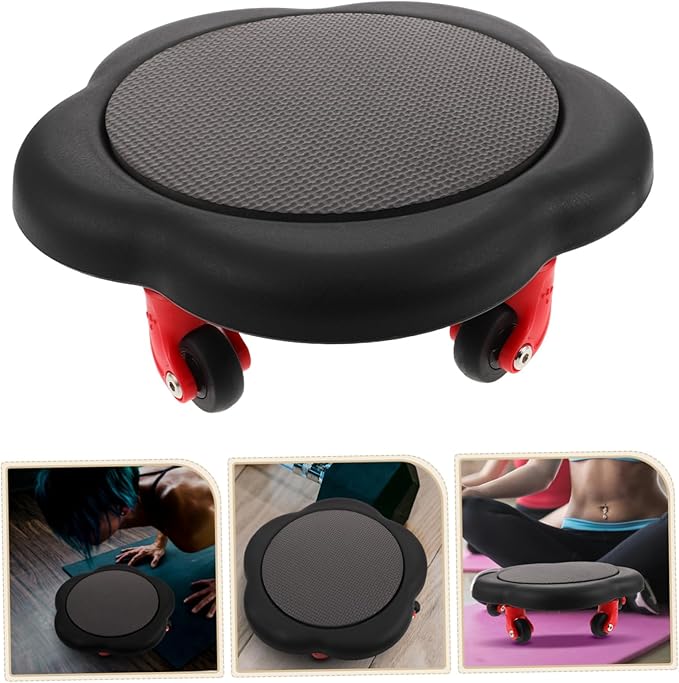 Efficient Fat Burning Abdominal Roller Core Sliding Discs for Home Fitness Abdominal Workout Equipment Flower Disc Design