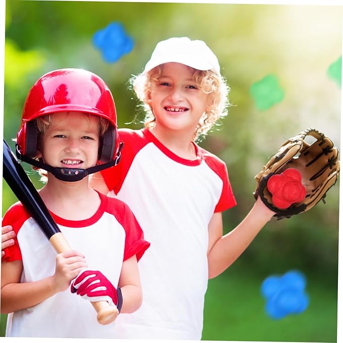 BESTonZON 6pcs Agility Reaction Training Hexagonal for Hand-Eye Coordination and Elastic for Sports Training Lightweight for Boys and Girls and Adults