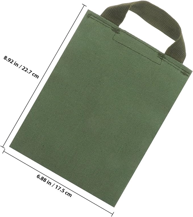 SUPVOX Canvas Yoga Sandbag with Handle 2kg Empty Training Sandbag for Pilates Fitness and Weight Workout Exercise Equipment