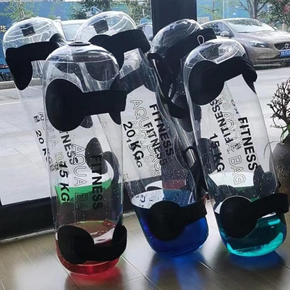 Adjustable Portable Water Weight Workout Sandbag Weight Bearing Fitness Water Bag Training Weightlifting Squat Equipment Stability Fitness Equipment