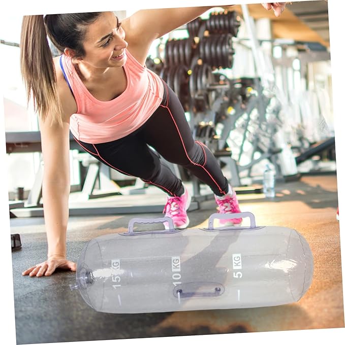 BESTonZON Adjustable Water-filled Fitness Bag Gym Equipment for Workout Home Gym Dorm Use