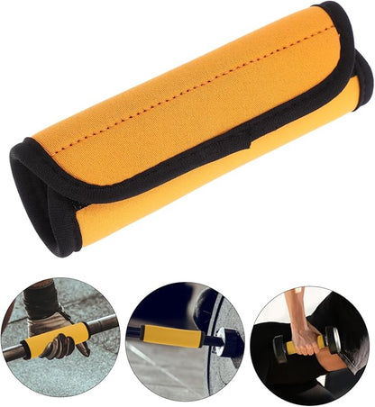 BESTonZON 2PCS Nonskid Barbell Pad for Hip Thrusts Detachable Polyester Weightlifting Grips Adjustable Gym Accessories for Indoor Training