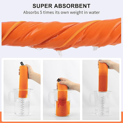 Rainleaf Microfiber Towel Perfect Travel & Gym & Camping Towel. Quick Dry - Super Absorbent - Ultra Compact - Lightweight. Suitable for Trip, Beach, Shower, Backpacking, Pool