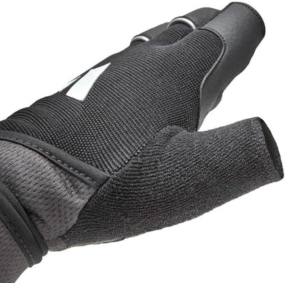 Adidas Wrist Wrap Training & Weightlifting Gloves, Fingerless Workout Gloves