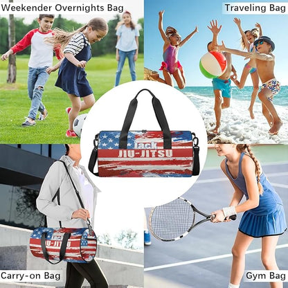 Personalized-Martial-Arts-Gear-Bag for Karate Teakwondo, Custom Jiujitsu Bag for Boys, Karate Teakwondo Bag for Gear Waterproof Lightweight Large USA