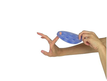 THERABAND Hand Xtrainer, Non-Latex Hand Exerciser for Progressive Hand Therapy, Strengthen Fingers, Hands and Forearms, Grip Trainer, Strengthener, Helps Relieve Joint Pain, Blue, Firm, Advanced