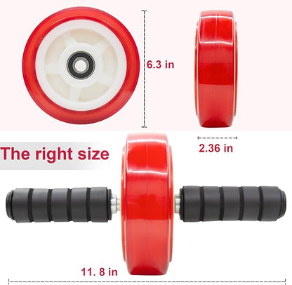 Ab Roller Wheel, Core Exercise Equipment - 880 lbs Weight Capacity, No Noise Ab Wheel for Home Gym Workout