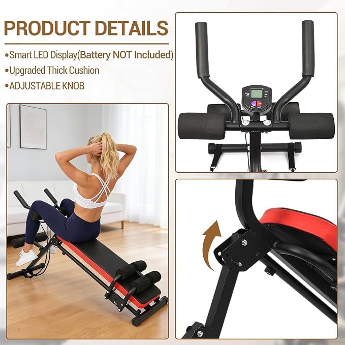 Adjustable Ab Workout Bench-