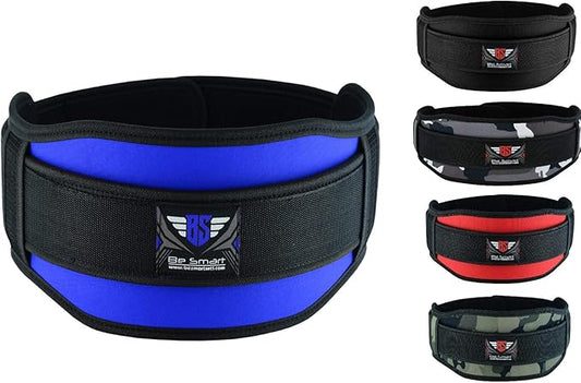 Weight Lifting Belt Neoprene Gym Fitness Workout Double Support Brace