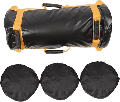 PVC Weight Lifting Bag for Training Weighted Fitness Sandbag for Men Women Wear Resistant Gym Gear for Strength Workouts and Conditioning