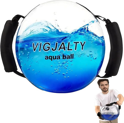 Pro-Grade Live Weights Kit | 8Inch Ball, 12Inch Ball & Aqua Bag | Dynamic Resistance Equipment for Core Activation, Muscle Growth & Functional Training at Home or Travel