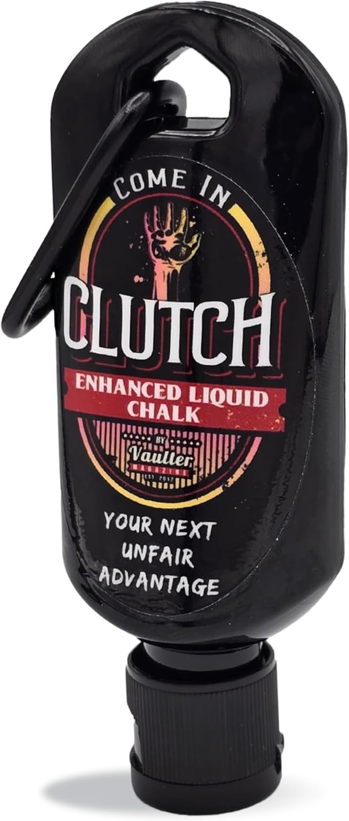 STYK Vaulter Magazine - Enhanced Liquid Chalk, No Mess, Work Out Chalk, Grip Boost, for Weightlifting, Gymnastics, Rock Climbing, Bodybuilding, Pole Vault, Crossfit, and More, Liquid Hand Chalk