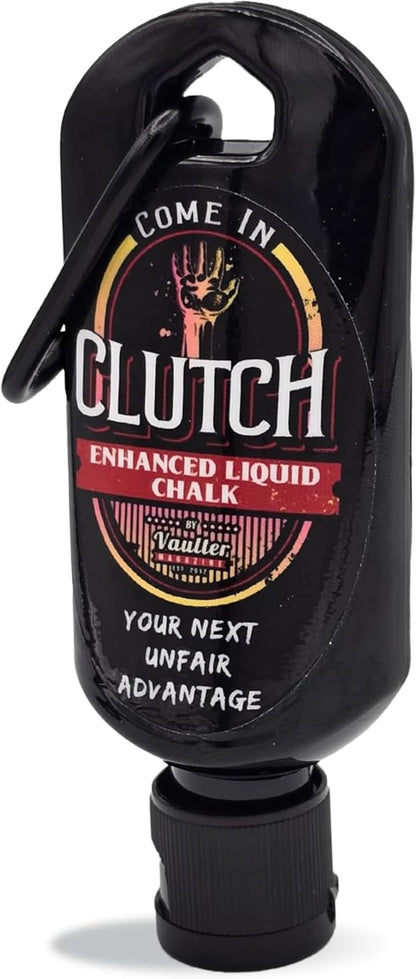 STYK Vaulter Magazine - Enhanced Liquid Chalk, No Mess, Work Out Chalk, Grip Boost, for Weightlifting, Gymnastics, Rock Climbing, Bodybuilding, Pole Vault, Crossfit, and More, Liquid Hand Chalk