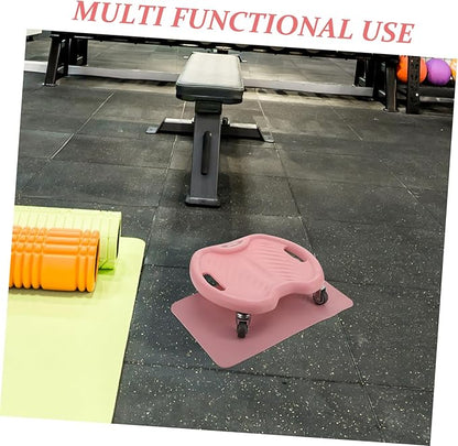 Milisten Ab Roller for Core Strength Training Wheel Stability Abdominal Exercise Machine for Home Fitness Sliding Plate Design for Targeted Workouts for Beginners Advanced Users