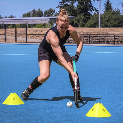 FORZA Soccer SuperCone Training Marker Domes [20 Pack] | Jumbo 5.5in Cones for Speed & Agility Training | Heavy-Duty Weatherproof PVC Options