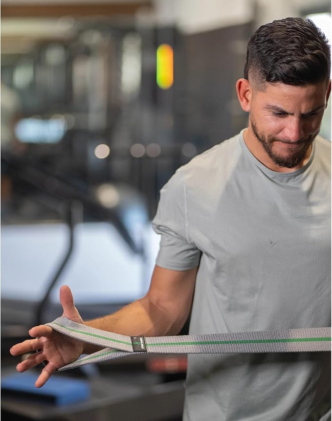 Fabric Resistance Bands with Looped Handles for Pull Up Assistance, Stretching, Mobility & Rehab | Long Non-Slip Workout Bands for Strength Training, Recovery & Home Gym Exercise