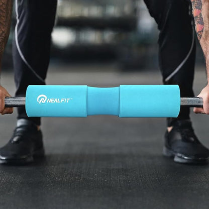 Barbell Squat Pad with Thick Nylon Padding, Hip Thrust Pad for Squats, Lunges, Neck Shoulder Squat Pad for Olympic or Standard Bars