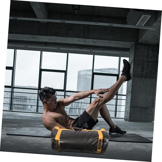 Strength Training Weight Bag PVC Weightlifting Sandbag for Men Women Wear Resistant Bulk Gym Sled Workout Equipment for Muscle Building and Endurance Training