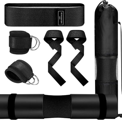 Mjaie Sport Barbells Machine Compatible Hip Thrusts Pad Set Comprising Essential Accessories Suitable for Routines Hip Thrusts Barbells Pad