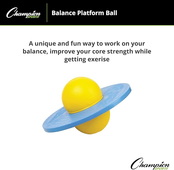 Champion Sports LBALL Balance Platform Ball