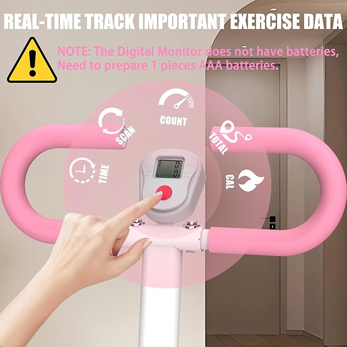 Stair Stepper for Home, 265lbs Vertical Climber Machine for Full-Body Exercise, Resistance Home-Upgrade Climber Fitness Equipment with Stable Frame Adjustable Handlebar for Women Men