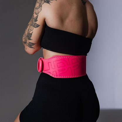 UPPPER Weight Lifting Belt - Double Prong 4” to 2.5” Tapered Premium Lifting Belt for Men and Women - Ultimate Back Support For Weightlifting and Powerlifting | Premium Fitness Gear
