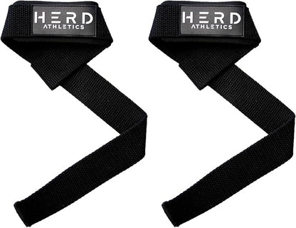 Lifting Wrist Straps – 23" Length x 1.5" Width – Padded Neoprene Cotton Straps for Weightlifting, Powerlifting, Functional Training, Strength Training & Deadlifts – Heavy Duty Grip Support