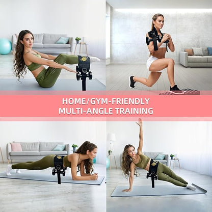 Jupiter 2-in-1 Hip Thrust Belt for Women & Men – Heavy Duty Glute Workout Equipment for Dumbbell, Kettlebell & Plate Exercises – Supports 300 lbs – Weighted Dip Belt for Home & Gym Workouts