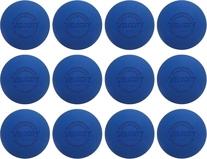 Velocity Lacrosse Balls - 1, 2, 3, 6, 12, 18, 24, 36, 60 and 120 Packs - for Practice, Official NFHS and College Approved Size
