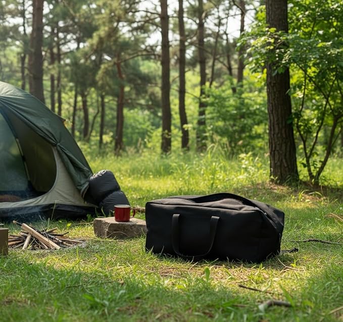 Extra Large Canvas Travel Duffle Bag Heavy Duty, Sports Military Camping Tent Storage