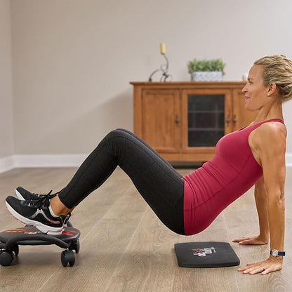 Plus Core Abdominal Training System, Portable Home Gym Ab Exercise Machine Workout Equipment for All Fitness Levels