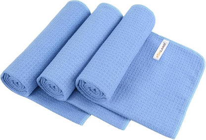 SUNLAND Microfiber Sports Workout Towels Fast Drying Fitness Sweat Towels for Men & Women Lightweight Multi-Purpose Gym Exercise Towel
