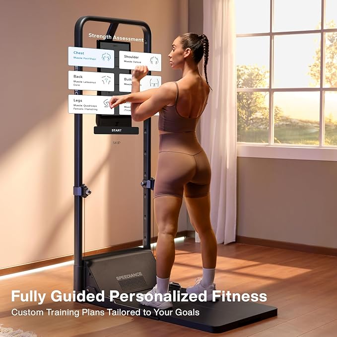 Speediance Smart Home Gym, Multi-Functional Gym Machine for Full Body Strength Training, All-in-one Gym Equipment, Digital Weight System, Workout Station, Squat Rack, Gym Monster 2