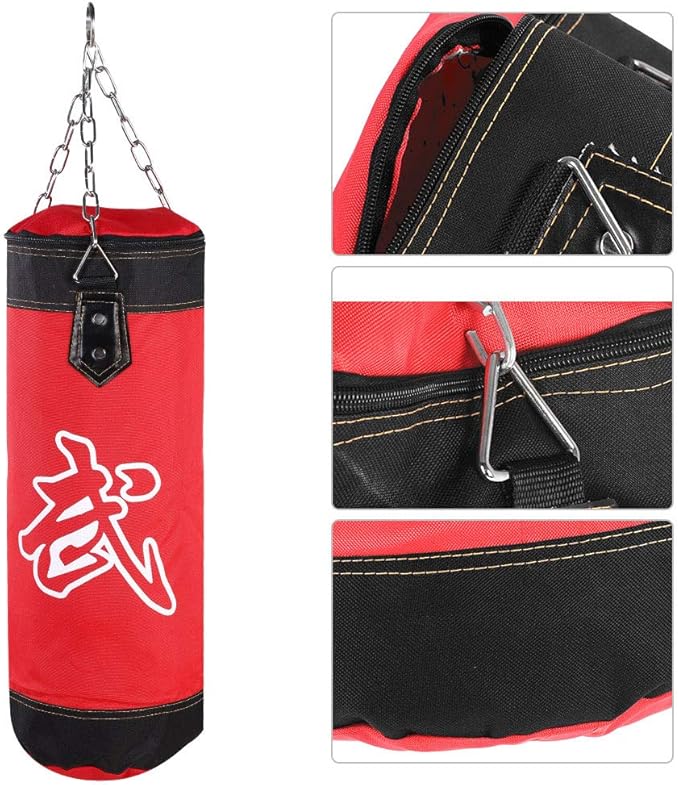 Fitness Sandbags, Boxing Bag Hanging Punching Bag Sports Training Equipment for Kickboxing, Muay Thai, Home Gym Equipment