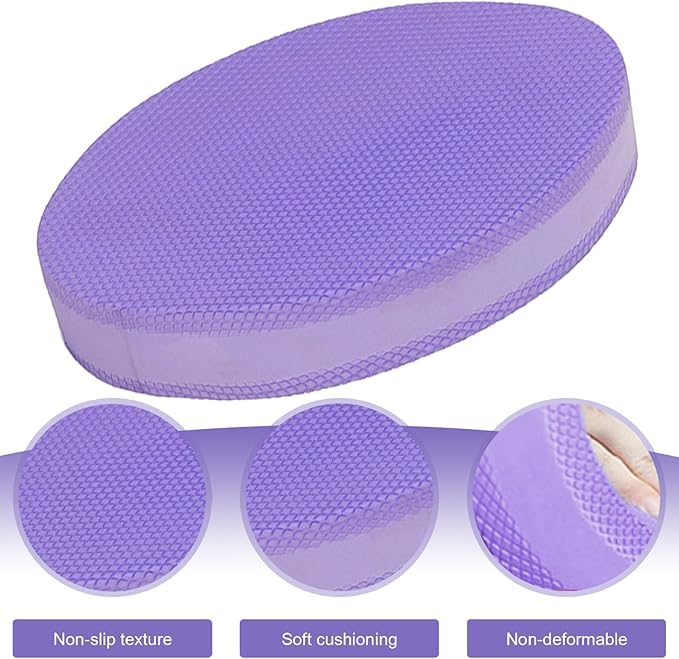 Exercise Balance Pad, Non-Slip Elastic Foam Balance Pad, 11x7x2 Inch Exercise Equipment for Fitness and Stability, Yoga, Physical Training