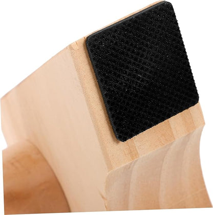 2pcs Wooden Parallettes Bars for Push-ups and Sturdy Wood Stands for Men and Women Versatile Exercise Equipment for Strength Training and Calisthenics