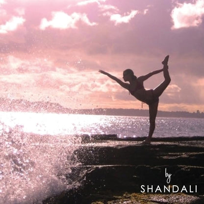 Shandali Hot Yoga Towel - Mat-Sized, Microfiber, Super Absorbent, Anti-Slip, Injury Free, 24" x 72" - Best Bikram Yoga Towel - Exercise, Fitness, Pilates Gear