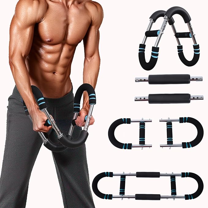 Arm Trainer – Multi-Functional Chest Workout Equipment for Men, Portable Twister Arm Trainer & Ab Machine, Full Body Fitness Equipment, Home Chest Press Machine